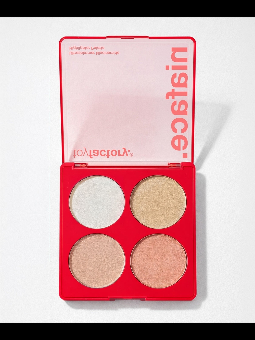 ToyFactory Niaface Ultrashimmer Highlighter Palette • 4 Shades • NIB Unopened